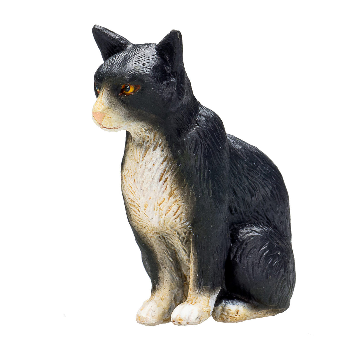 Mojo farmland chat assis noir et blanc - 387371