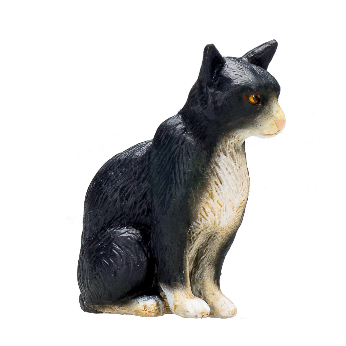 Mojo farmland chat assis noir et blanc - 387371
