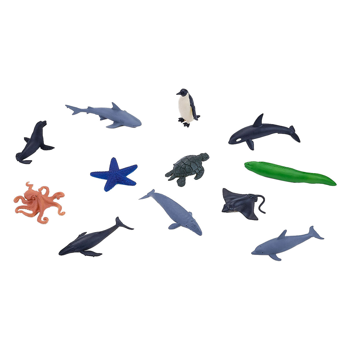Mojo Seallife Mini Sea Animals Play Play Set, 12dlg. - 380056