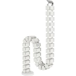 Goulotte de câbles Fellowes 129 x 107 x 1 288 mm blanc