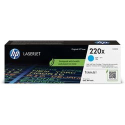 Cartouche de toner hp 220x originale w2201x cyan