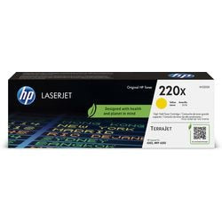 Cartouche de toner hp 220x originale w2202x jaune