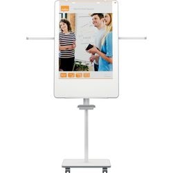 Tableau à feuilles magnétiques mobile Nobo move Measure - 70x100cm - blanc