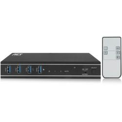 Connectivité Act Commutateur KVM HDMI 4K @ 60 Hz à 2 ports, USB 3.2 Gen1 (États-Unis