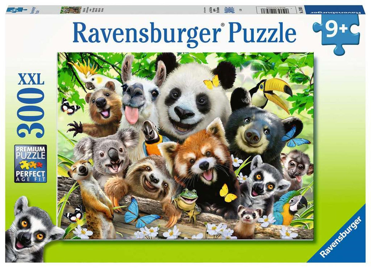 Ravensburger puzzle faune selfie 300 pièces