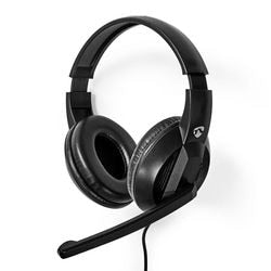 Casque Nedis Chstu210BK filaire noir