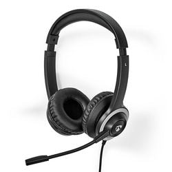 Casque Nedis Chstu310BK filaire noir