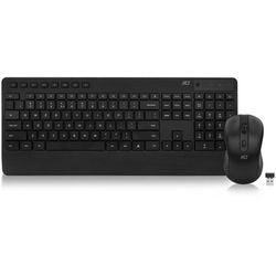 Act clavier et souris ac5725 sans fil qwerty noir
