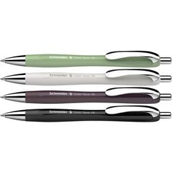 Stylo à bille Schneider instruments d'écriture Schneider - slider rave Trend - plume xb - boîte assortie 3 + 1 offerte - s-132684