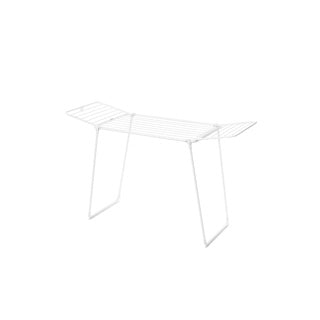 Brabantia hangon trop étendoir - 18 m - étendoir à linge pliable - blanc