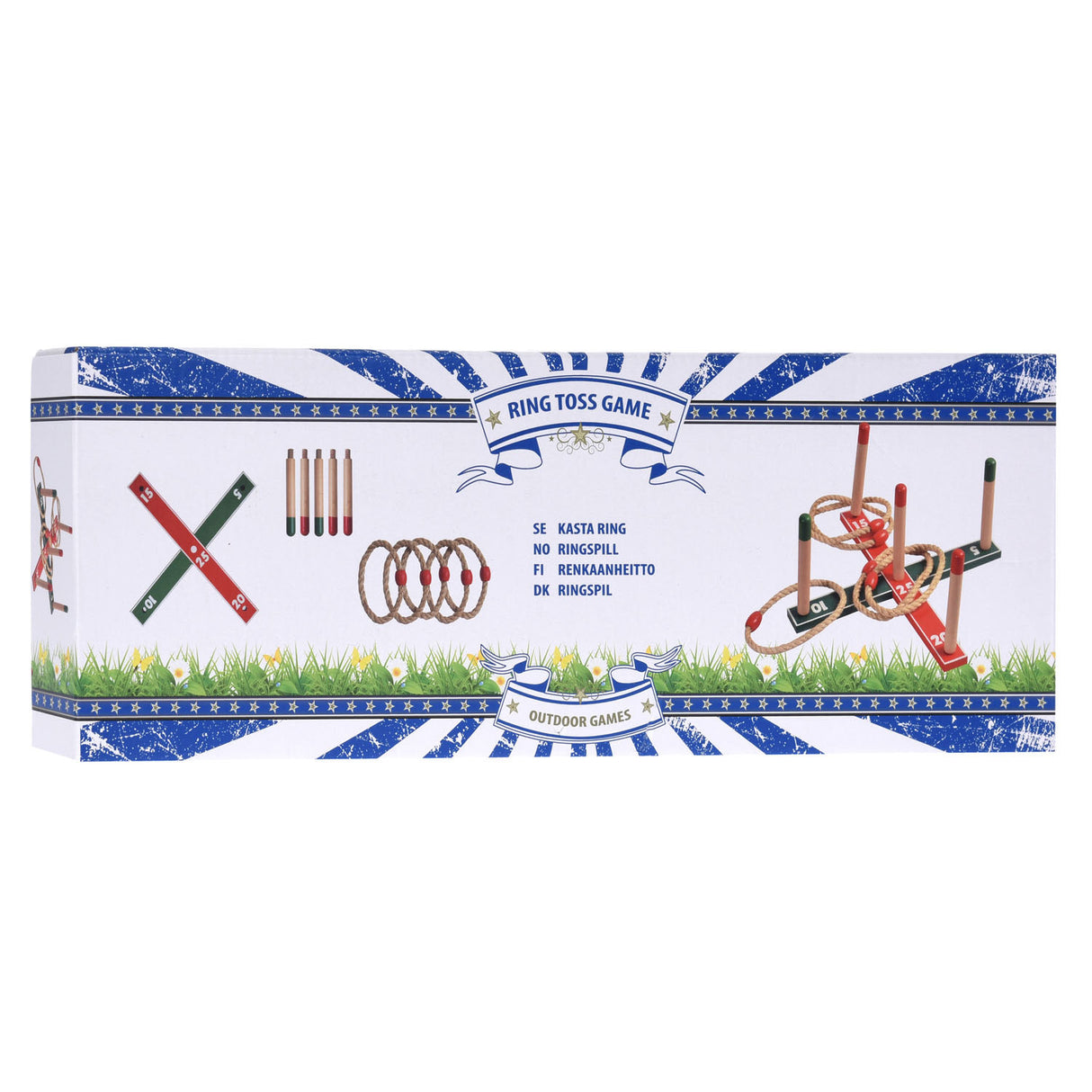 Jeu de lancer d'anneaux Bois