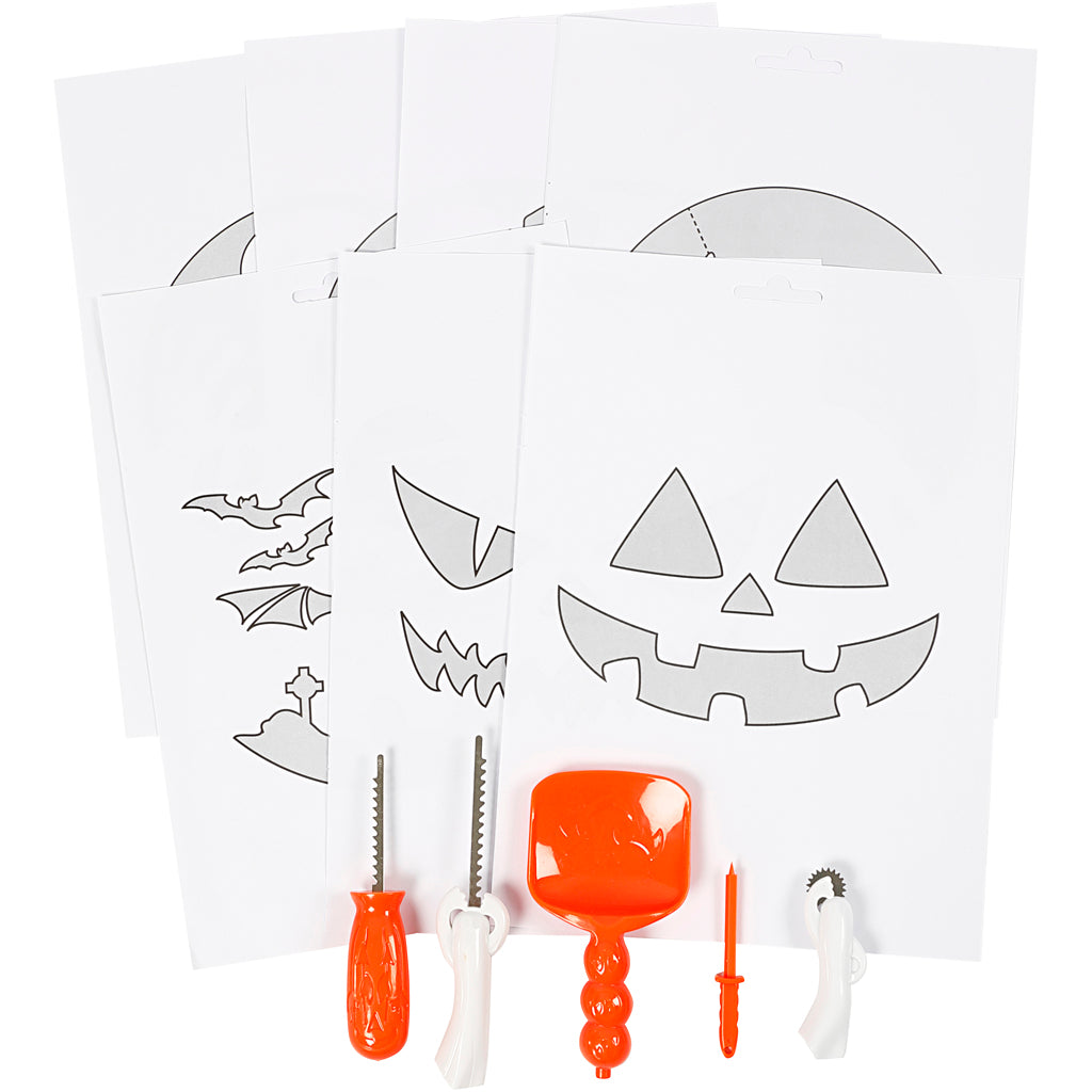 Creativ company kit de sculpture de citrouille, 1 kit