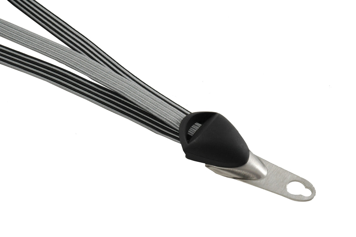 Cordo snelbinder e-bike trio zilver-grijs met afneembare platen