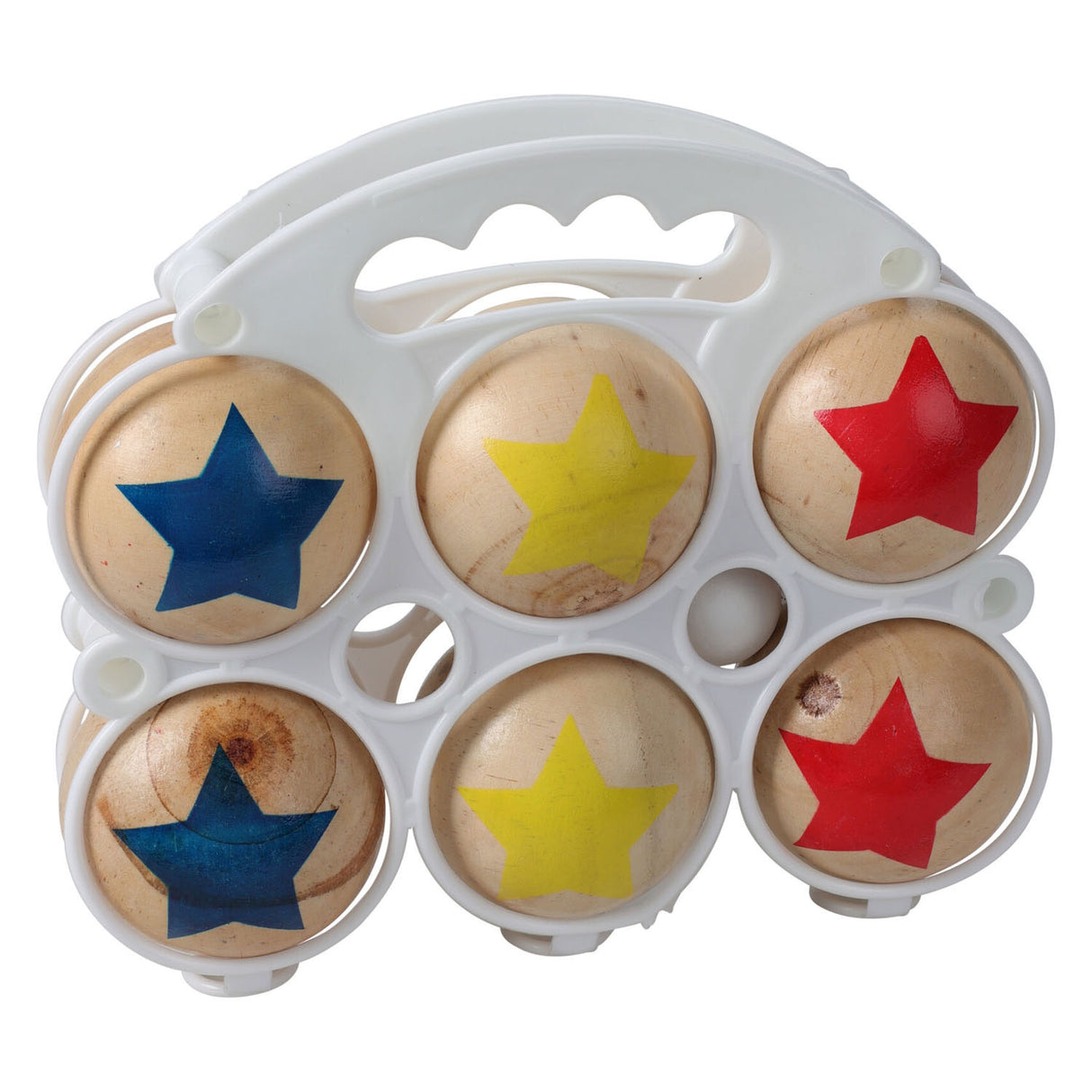 Jeu de Boules a réglé le bois