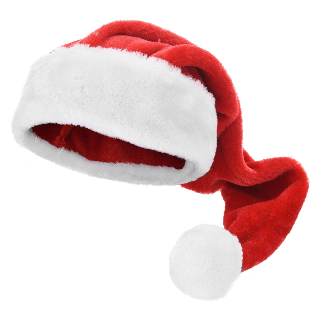 Peluche bonnet de Père Noël, 70cm