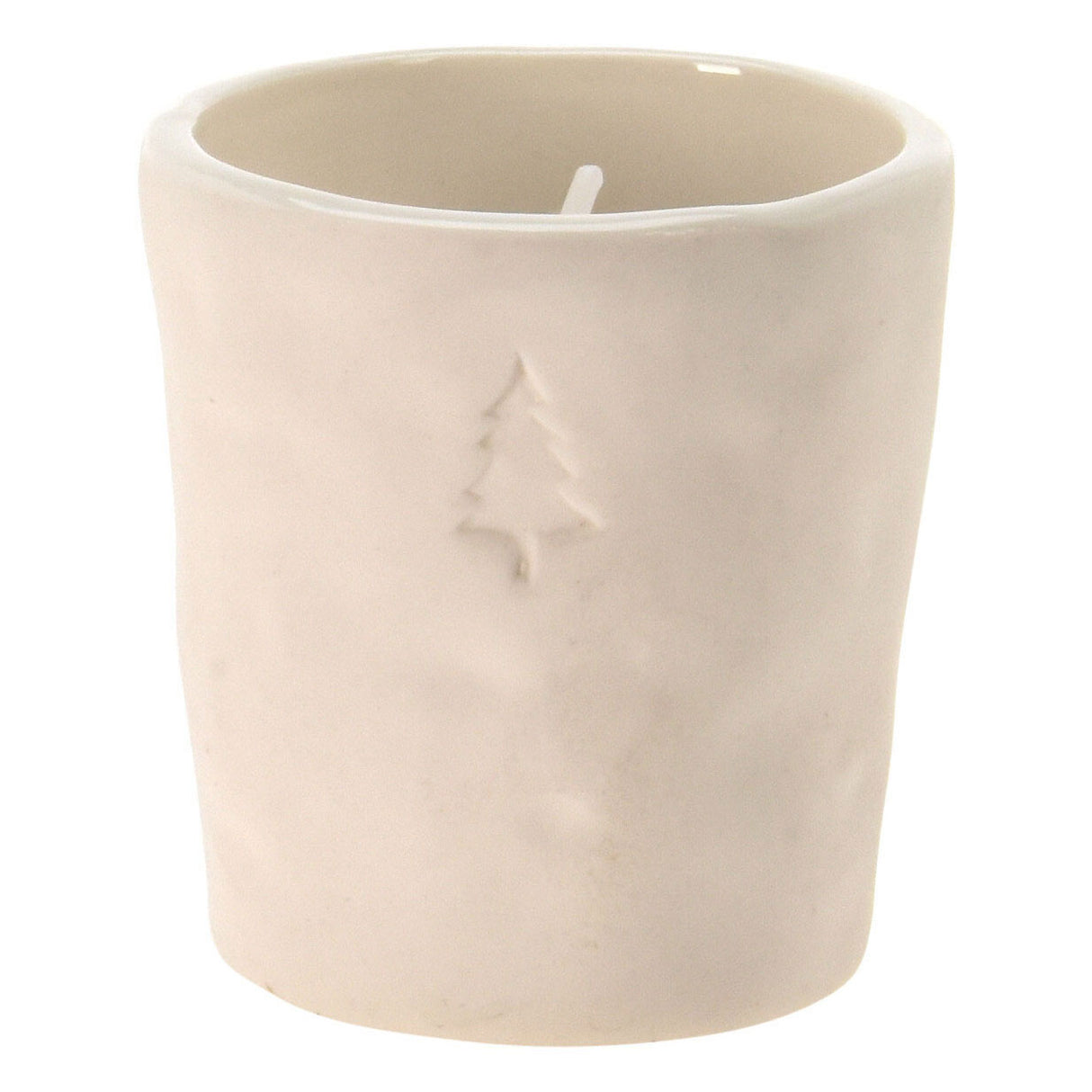 Bougie en pot à Noël, 12e.