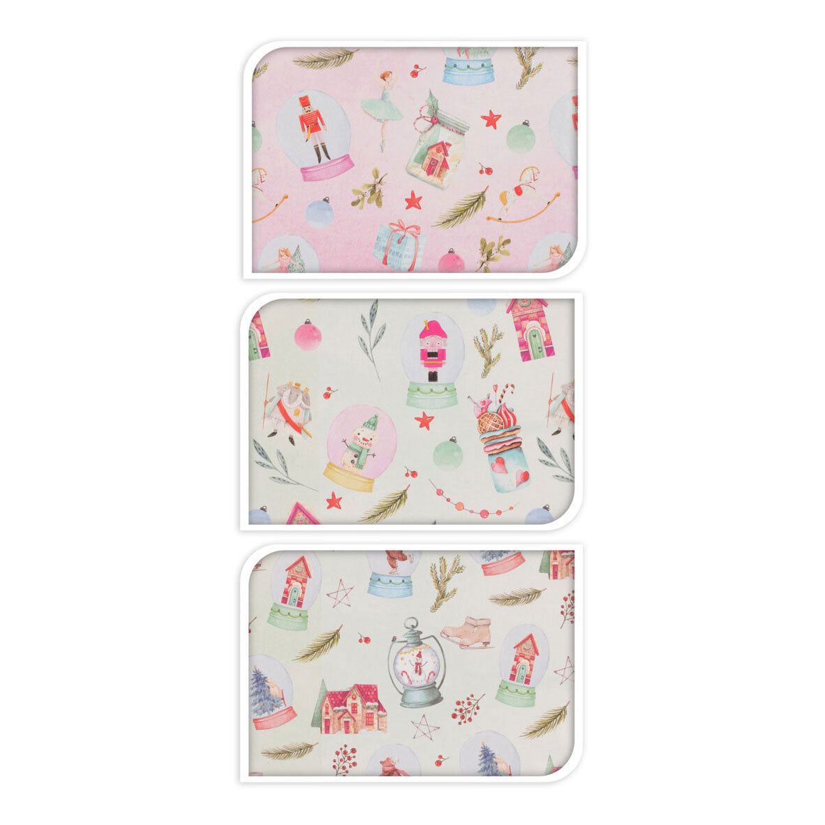Sac cadeau Noël, 34cm