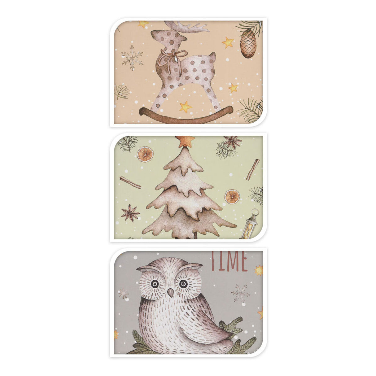 Sac-cadeau hiver 23cm, 24e.