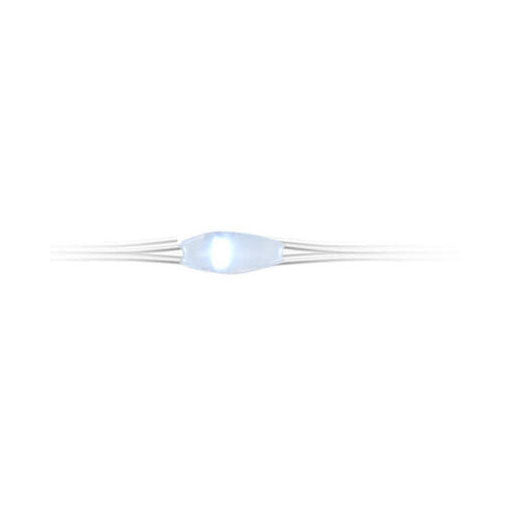 Chaîne lumineuse LED fil argenté, 195cm - colorée