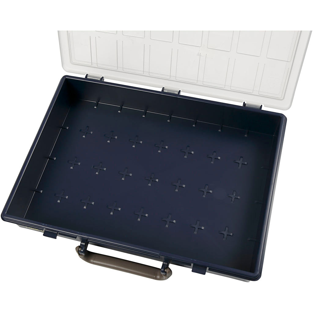 Boîte de rangement Raaco, sans boîtes d'insertion en vrac, h : 5,7 cm, dimensions 33,8x26,1 cm, 1 pièce