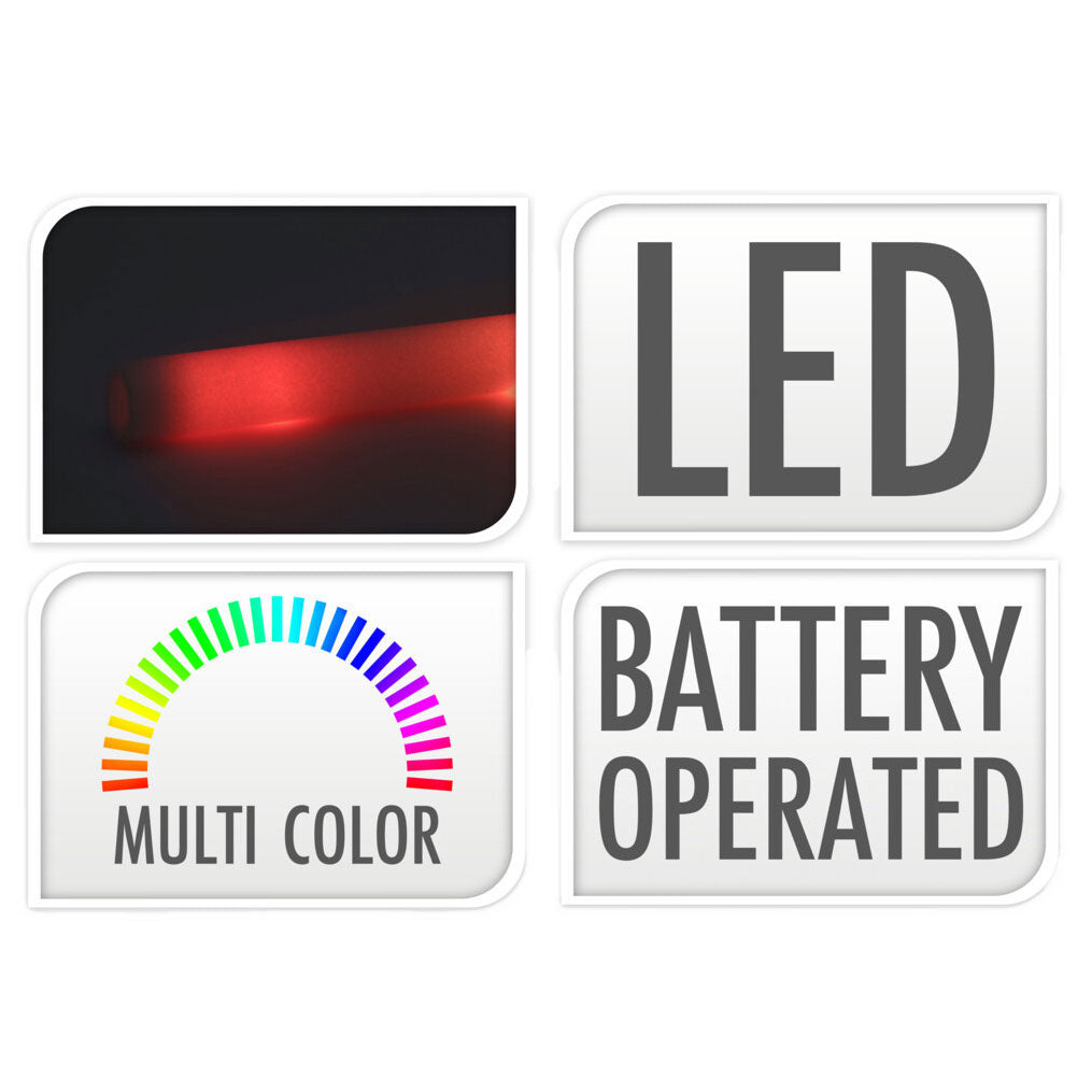 Barre lumineuse suspendue RC colo LED, 47cm