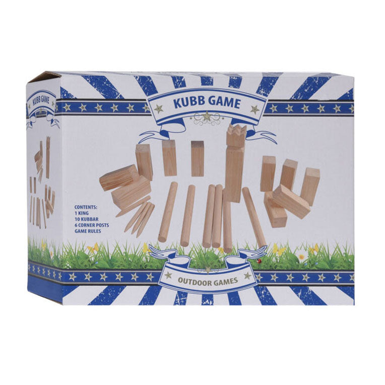 Jeu kubb grand bois fsc