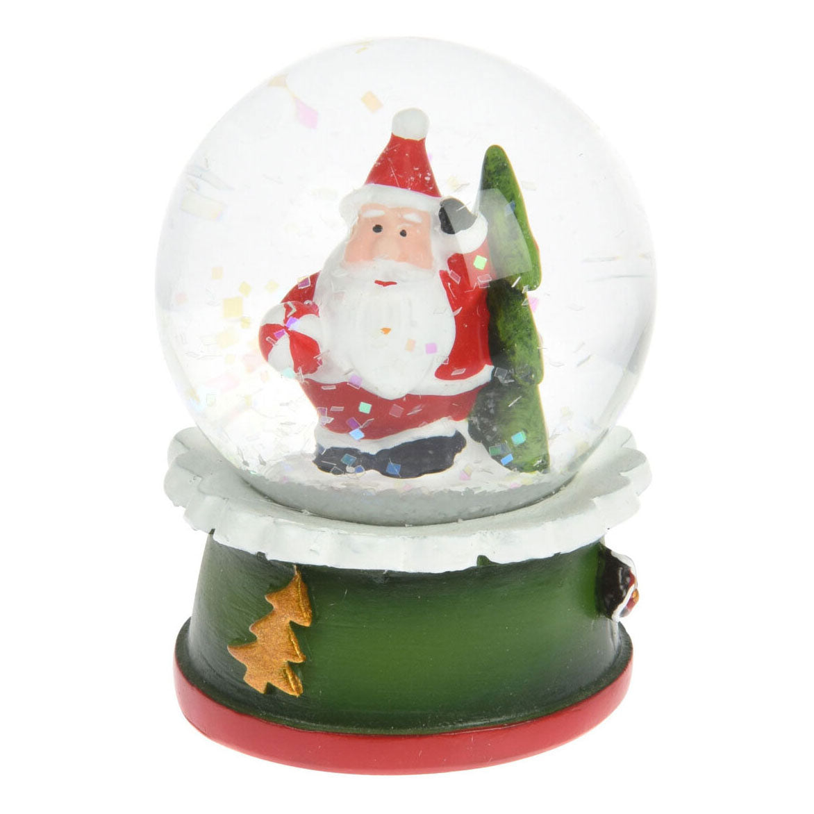 Boule d'eau avec figurine de Noël, 4,5 cm