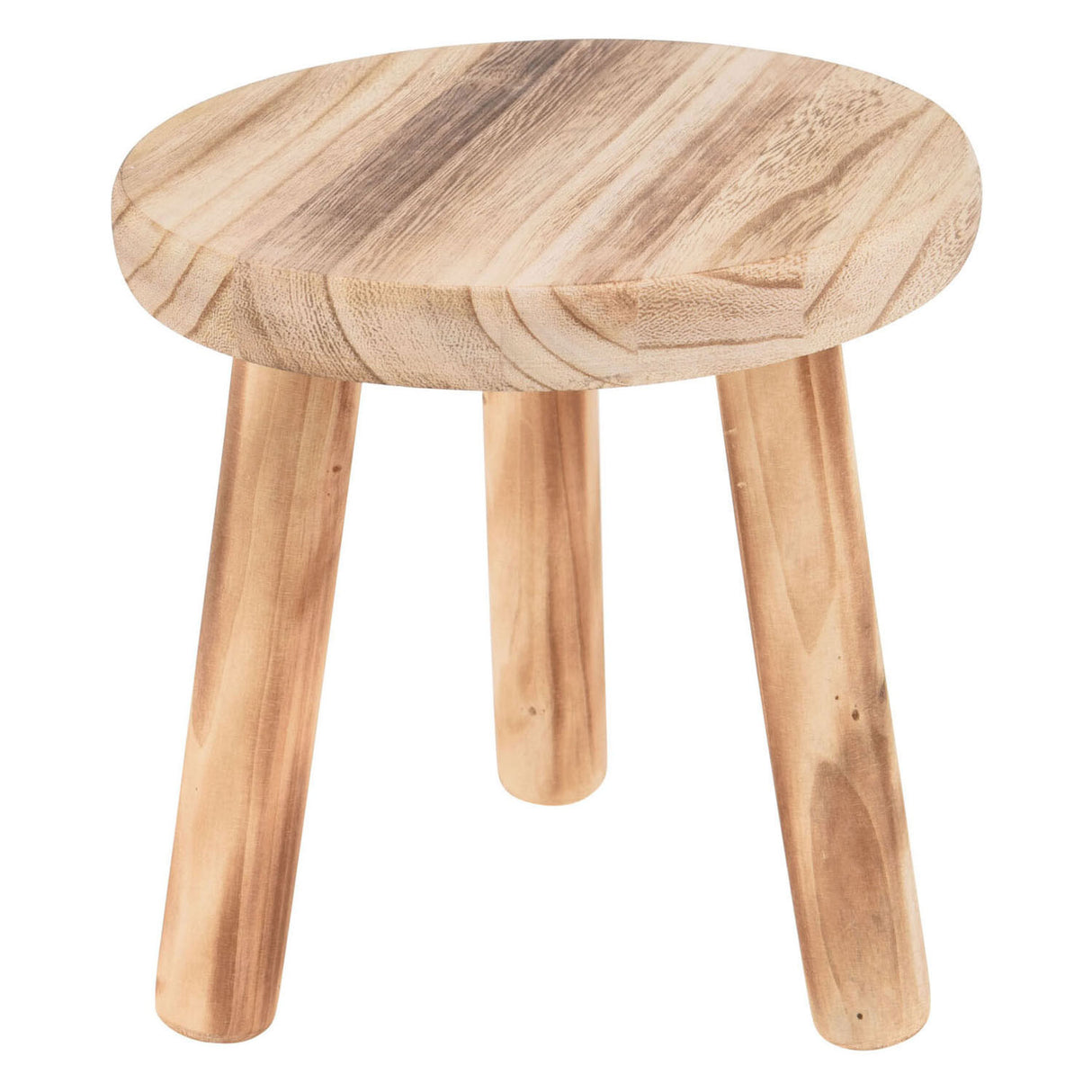 Table d'appoint en bois naturel, 20x20cm
