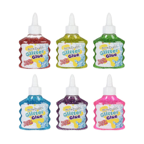 Colle pailletée en bouteille, 90ml