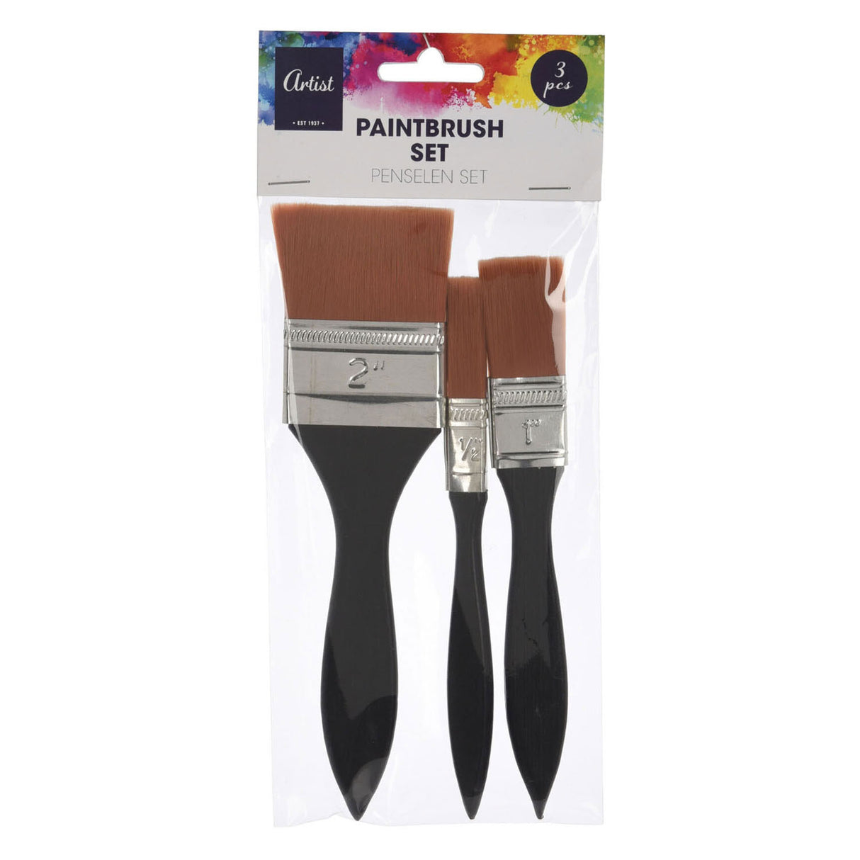 Jeu de pinceaux, 3 pcs.