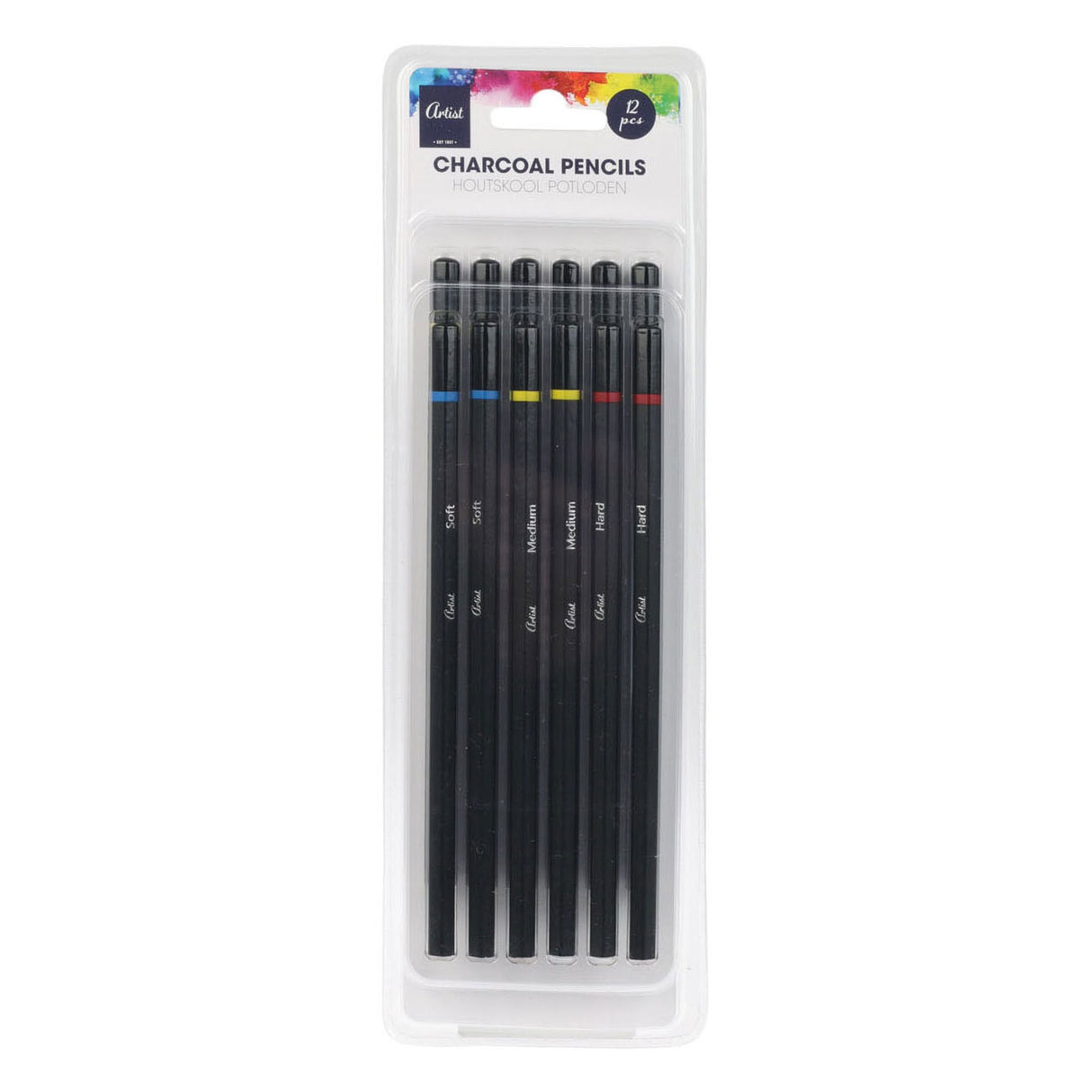 Crayons fusains 12 pcs.