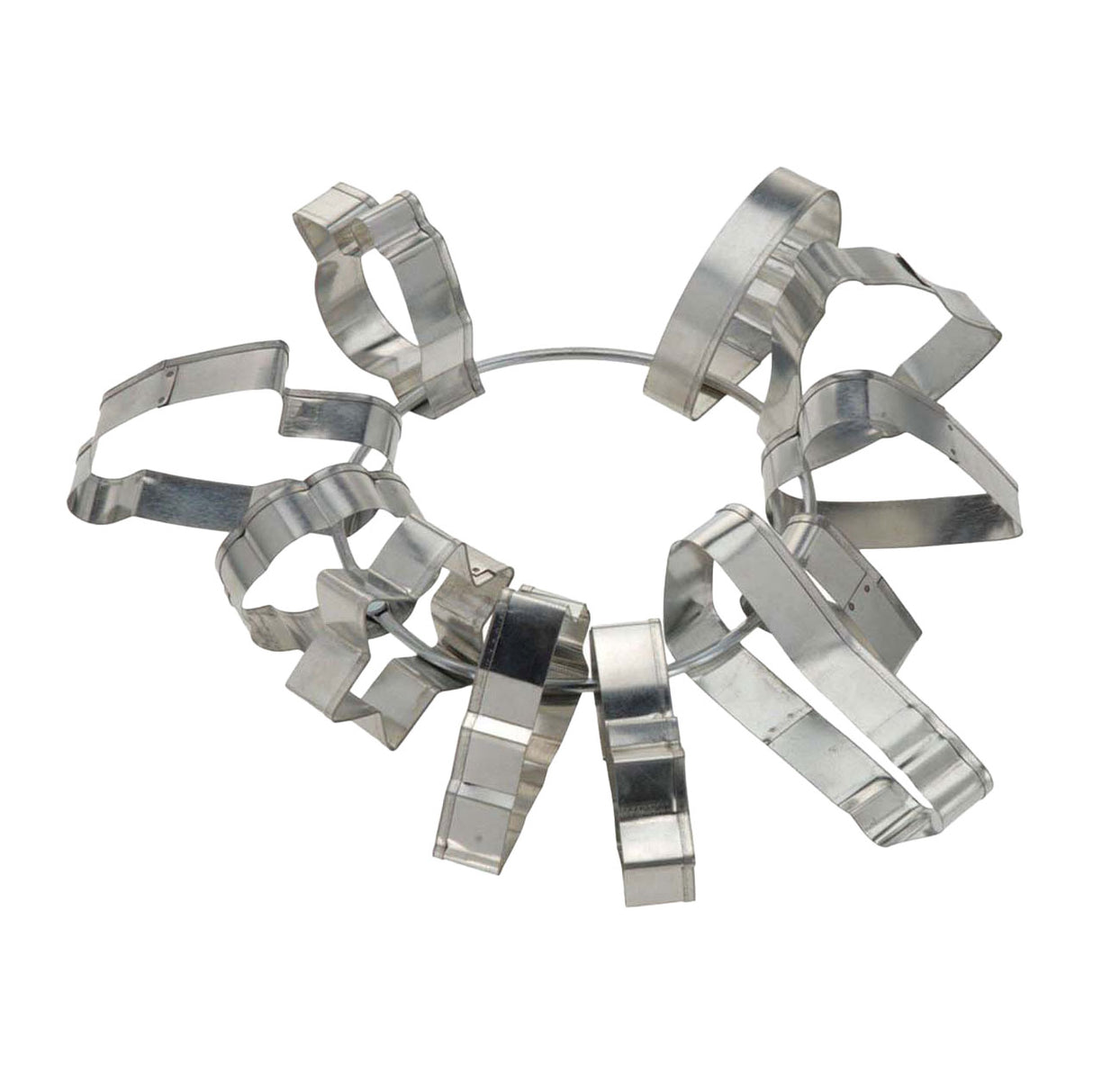 Ensemble d'emporte-pièces sur anneau, 11 pcs.