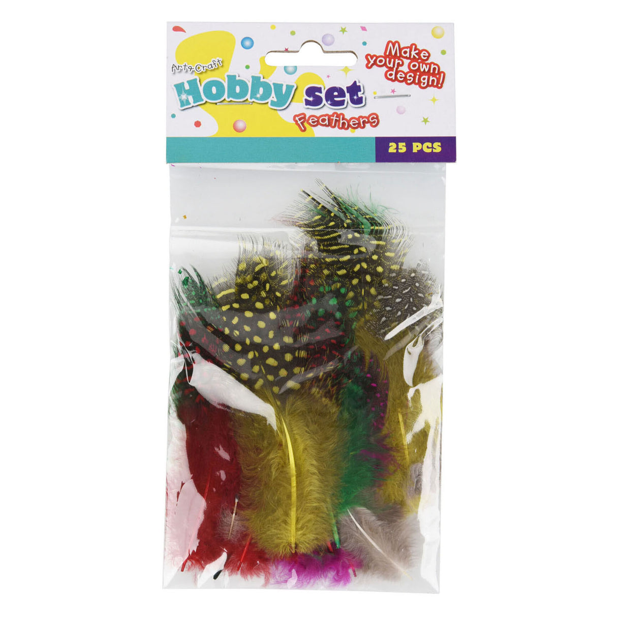Plumes diverses, 25 pcs.