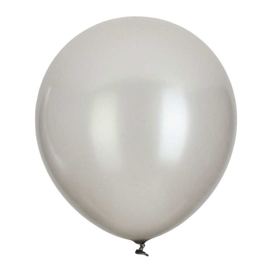 Ballons argent, 18pcs.