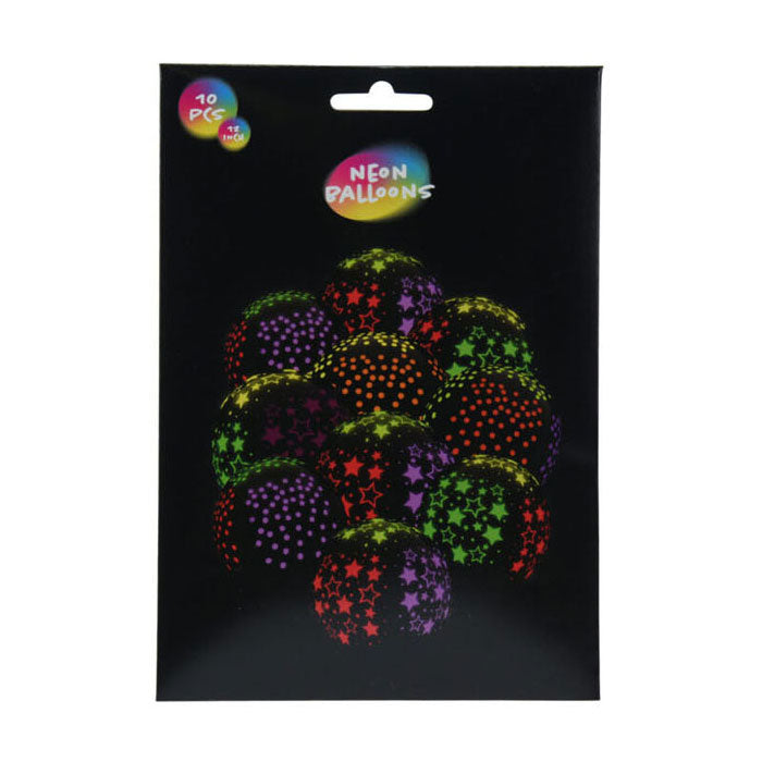 Ballons néon, 10 pcs.