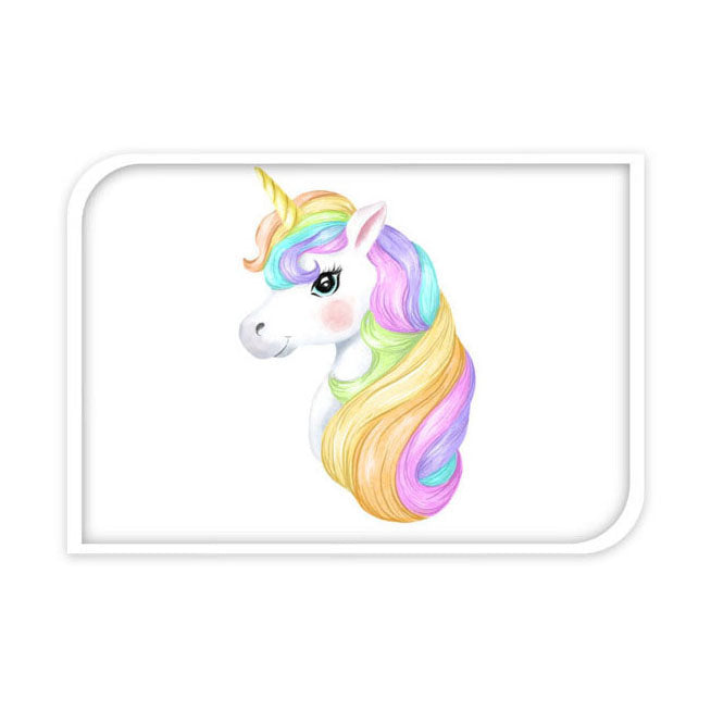 Papier cadeau licorne, 4 mtr.