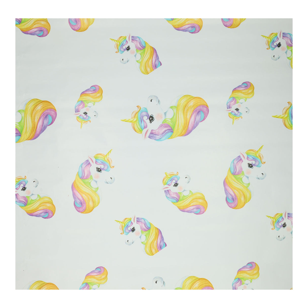 Papier cadeau licorne, 4 mtr.