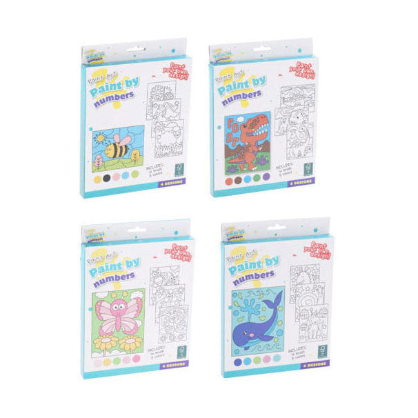 Peinture par numéros d'animaux pour enfants