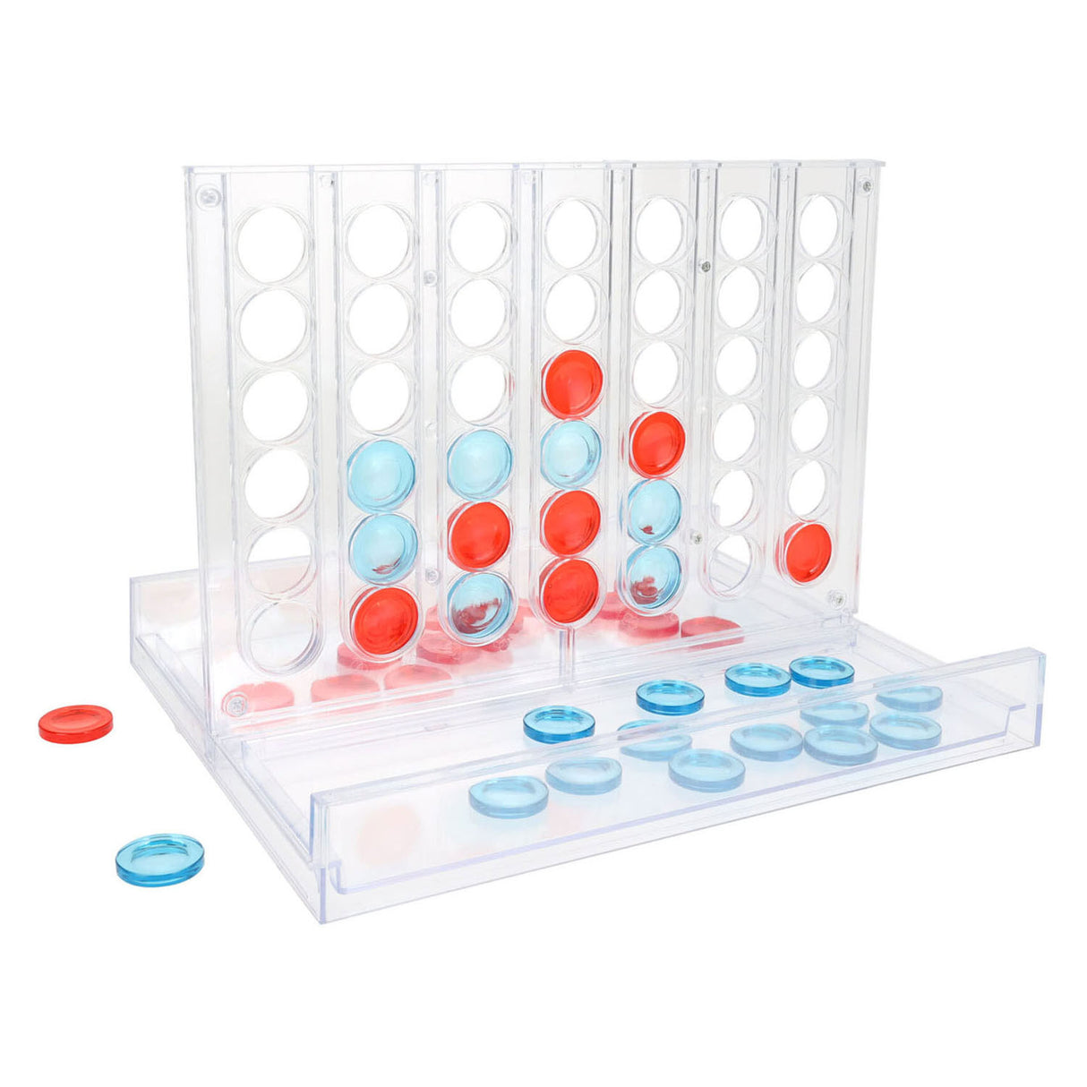 jeu 4 en 1 rangée transparent