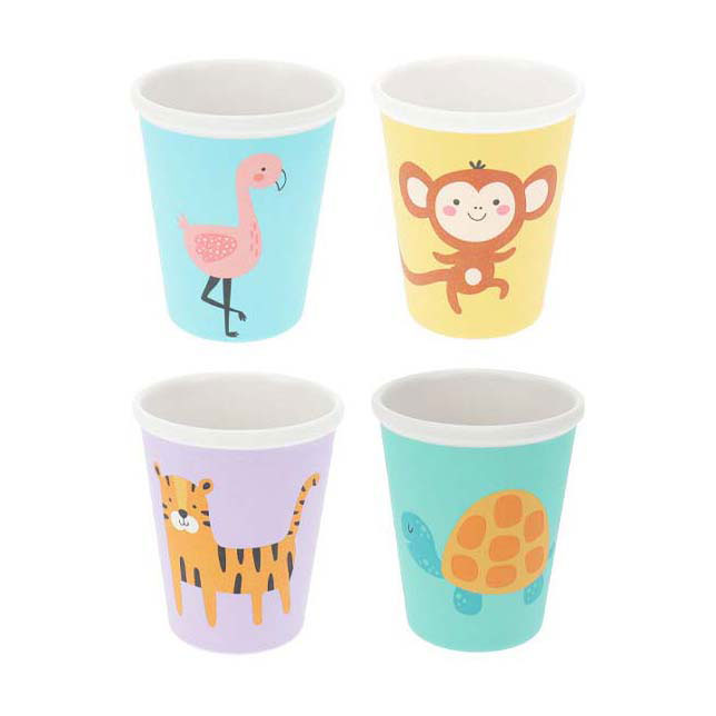 Gobelet animal en mélamine pour enfants, 250ml