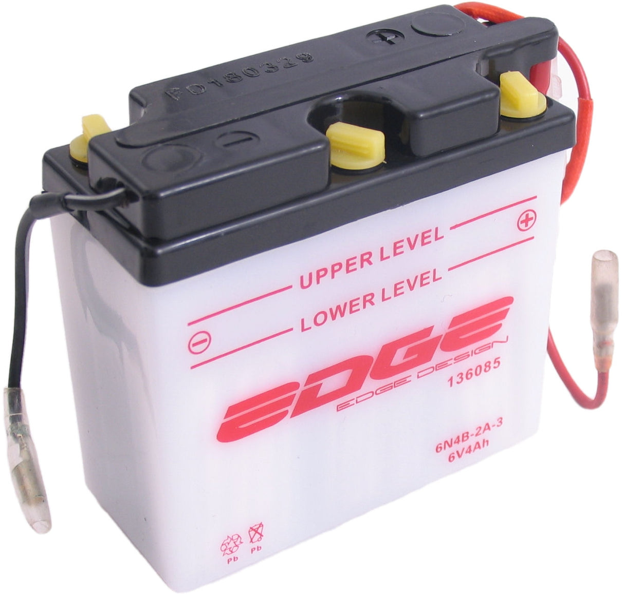 Batterie Edge 6n4b-2a-3 yamaha dt rd-mx (10 x 10 x 4,5 cm)