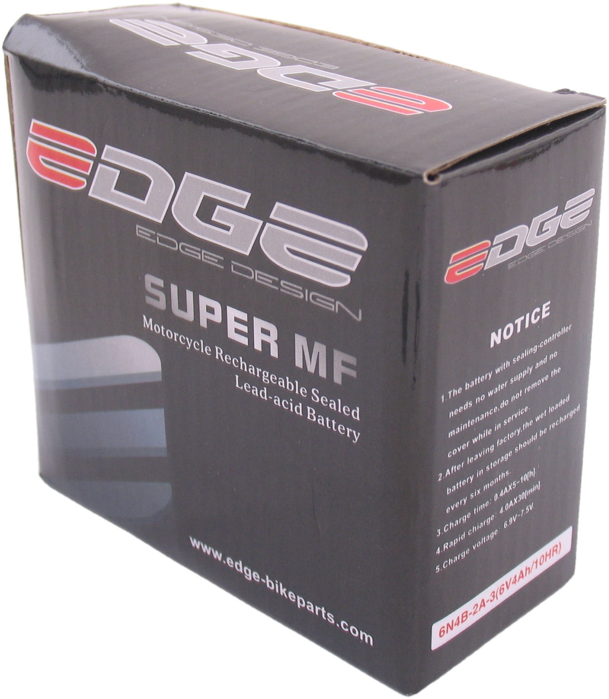 Batterie Edge 6n4b-2a-3 yamaha dt rd-mx (10 x 10 x 4,5 cm)