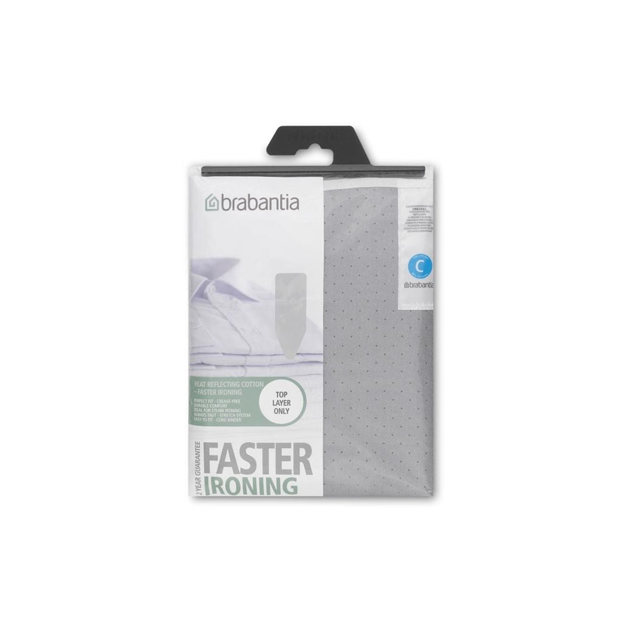 Brabantia couverture c 124x45 métallique