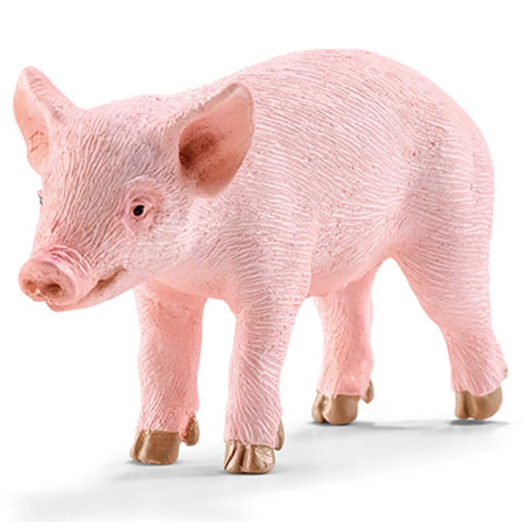 Porcelet du monde agricole Schleich debout 13783