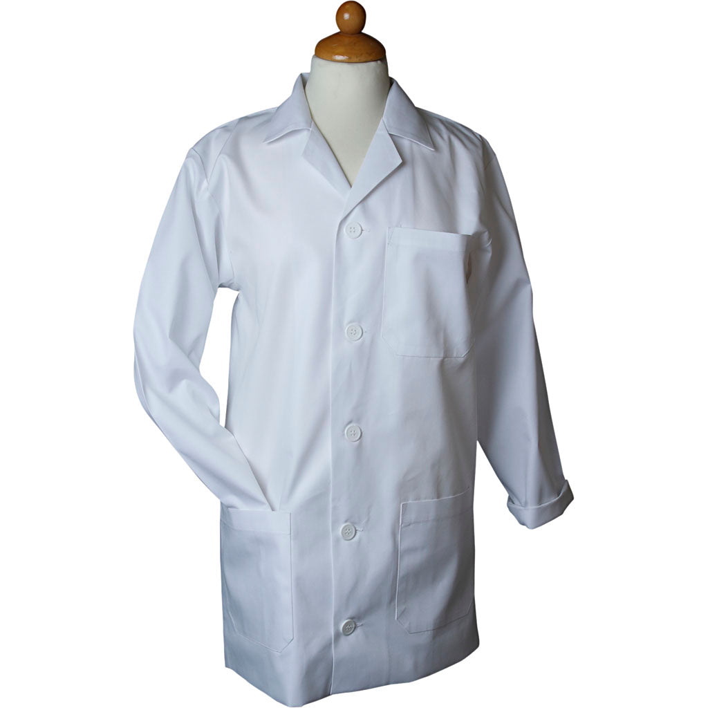 Manteau anti-poussière Creativ Company, L : 85 cm, taille L, longueur des manches 61 cm, blanc, 1 pièce