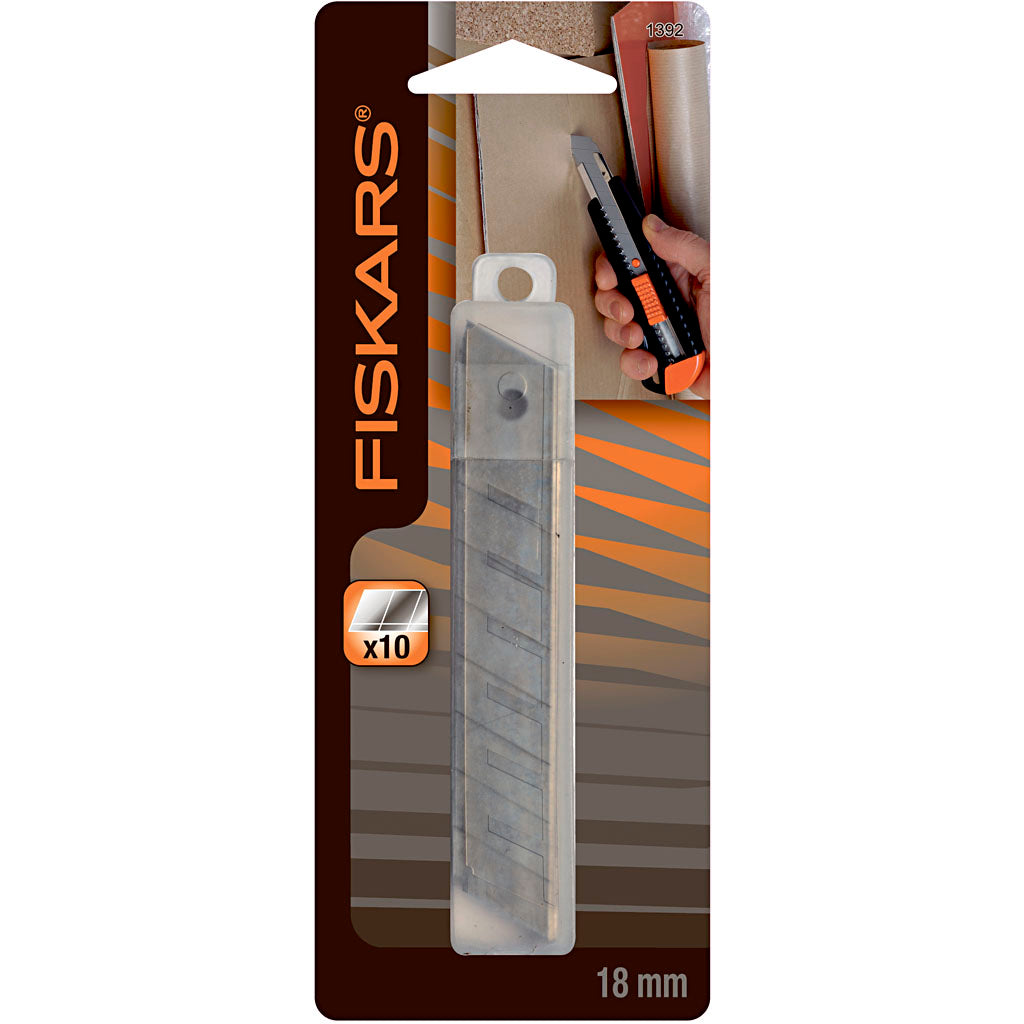 Lame de rechange Fiskars, l: 18 mm, 10 pièces 1 boîte