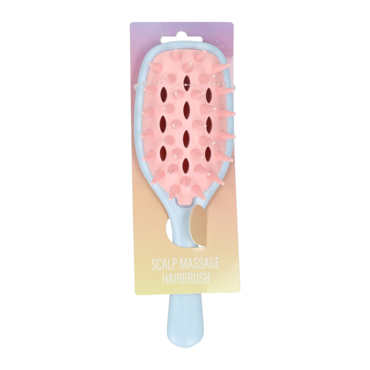 Haarborstel met massagepunten