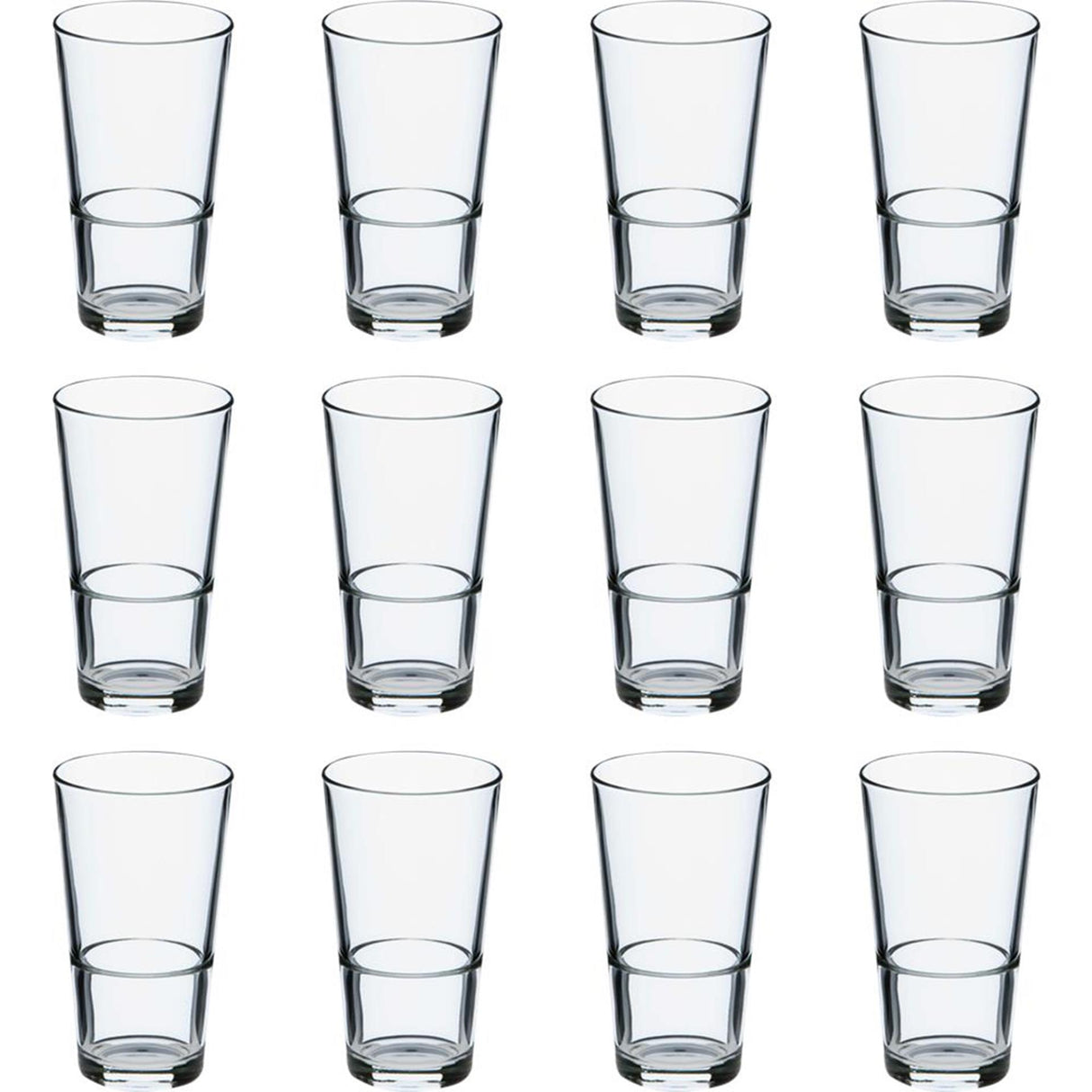 Verre à bière Mammoet empilable Amsterdam (12x 34cl)