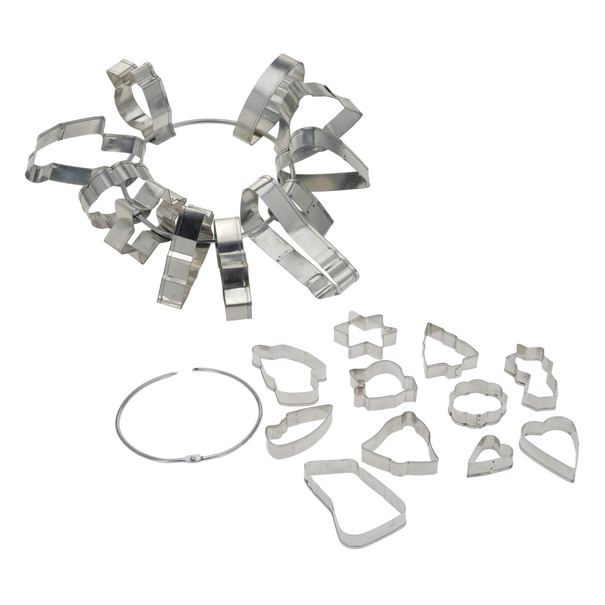 Moules à pâtisserie 11 pièces. sur la bague