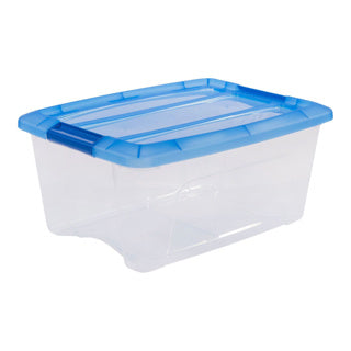 Top case Iris 15l 39x29x18,6 cm bleu | 2 pièces